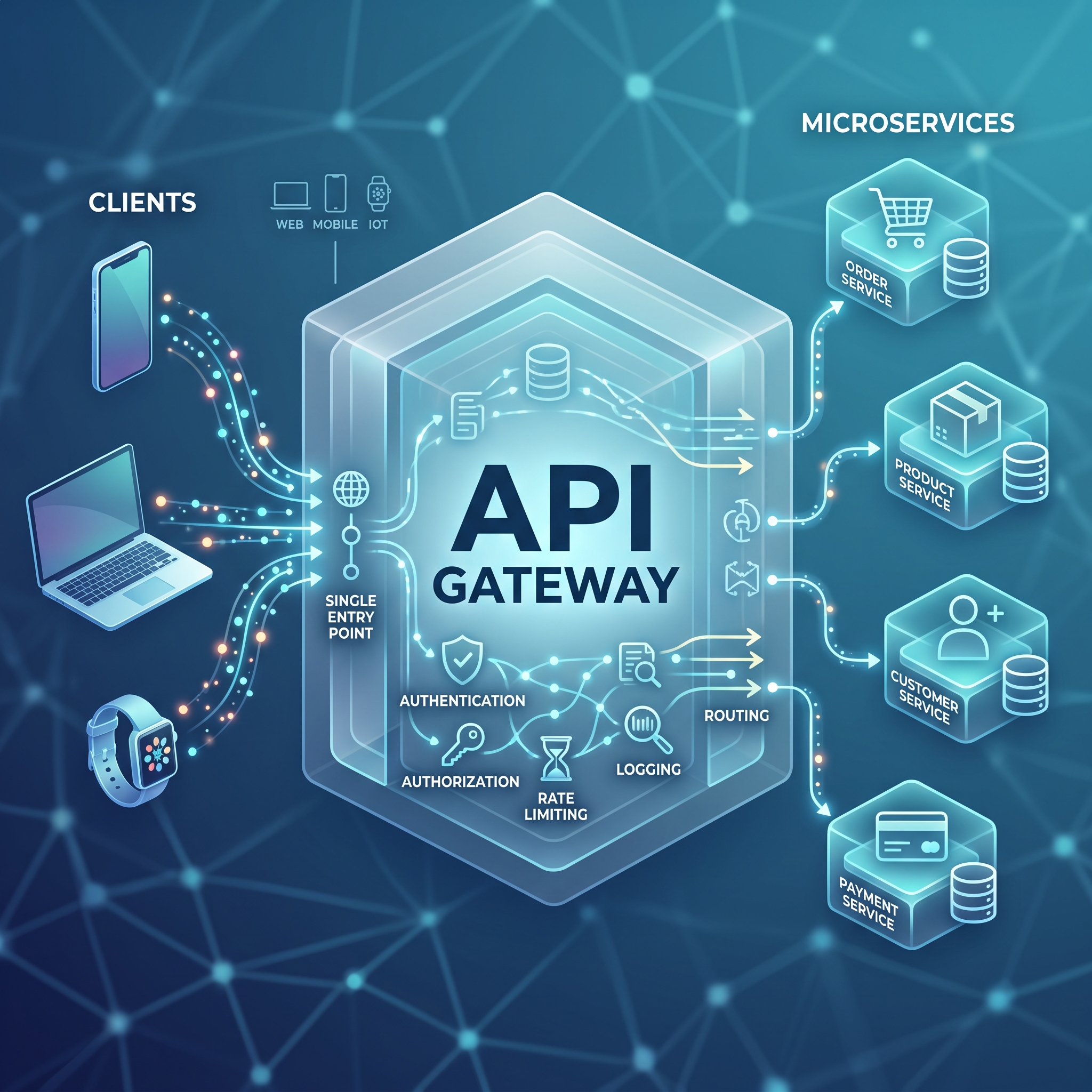 Top 10 microservice design pattern: API GATEWAY